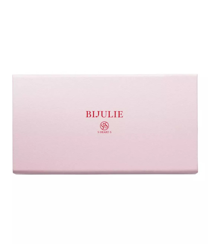 Масажна Щітка для Волосся та Шкіри Голови S-HEART-S Scalp Brush Bijulie Metallic Pink