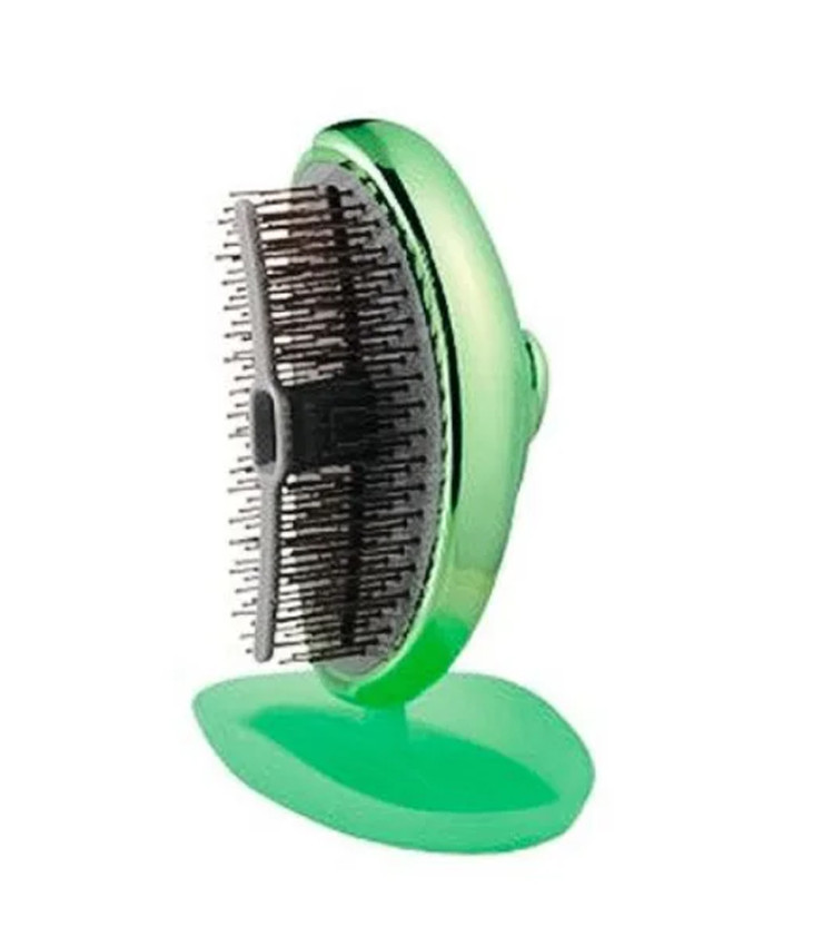 Масажна Щітка для Волосся та Шкіри Голови S-HEART-S Scalp Brush Parfaite Green
