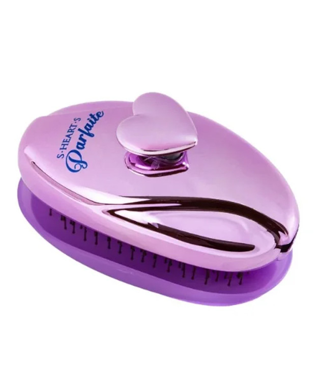 Масажна Щітка для Волосся та Шкіри Голови S-HEART-S Scalp Brush Parfaite Purple