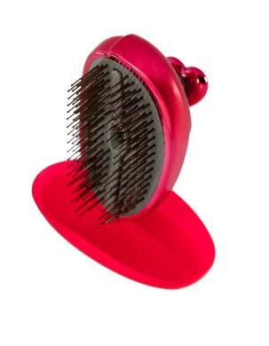 Масажна Щітка для Волосся та Шкіри Голови S-HEART-S Scalp Brush Parfaite Red