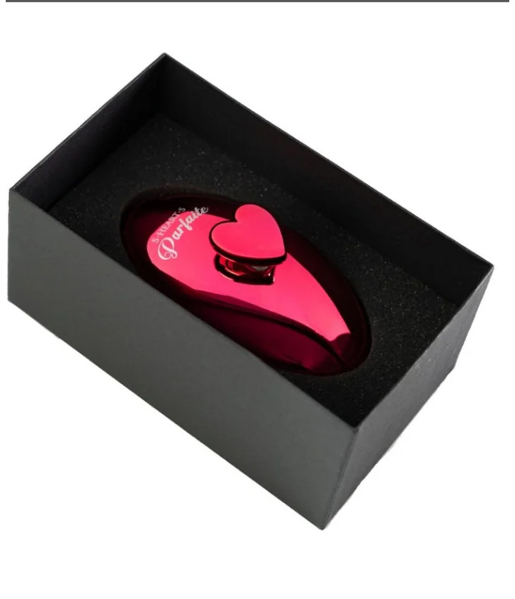 Масажна Щітка для Волосся та Шкіри Голови S-HEART-S Scalp Brush Parfaite Red