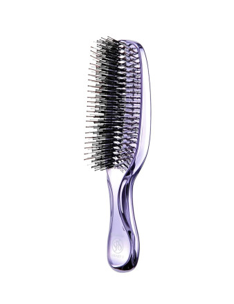 Масажна щітка для волосся та шкіри голови S-Heart-S Scalp Brush World Premium Long Purple
