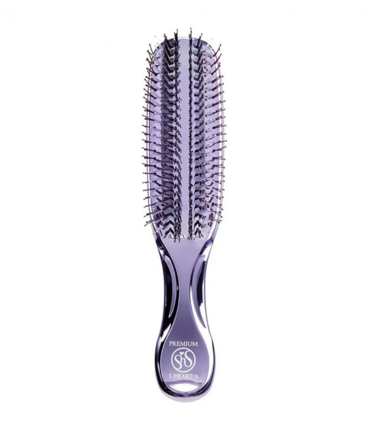 S-Heart-S Scalp Brush World Premium Long Purple