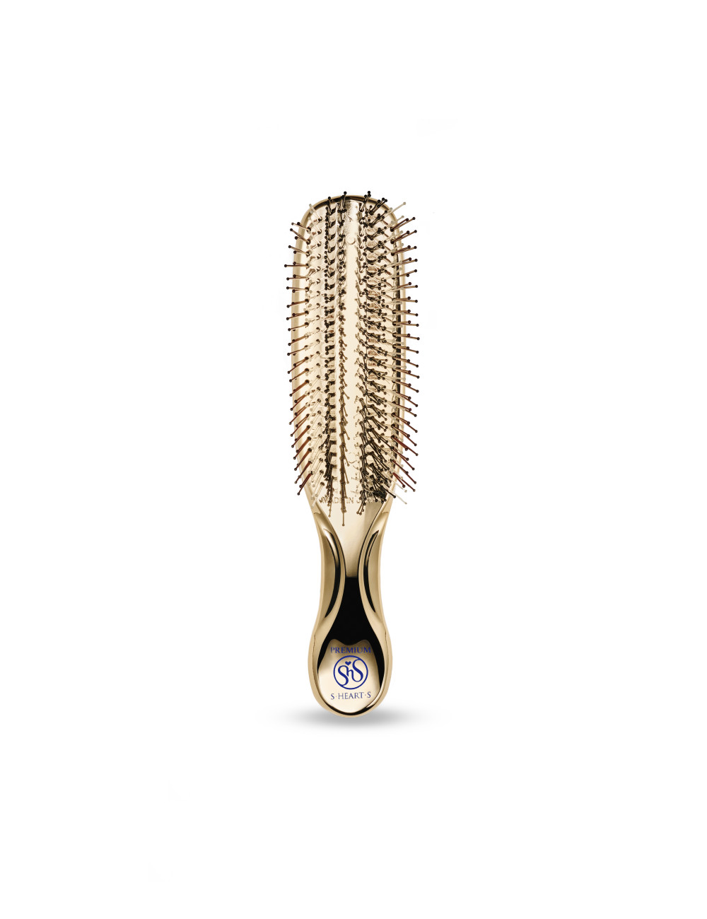 S-HEART-S Scalp Brush Premium Champagne Gold Long Gift Box (Massage Brush in Gift Box)