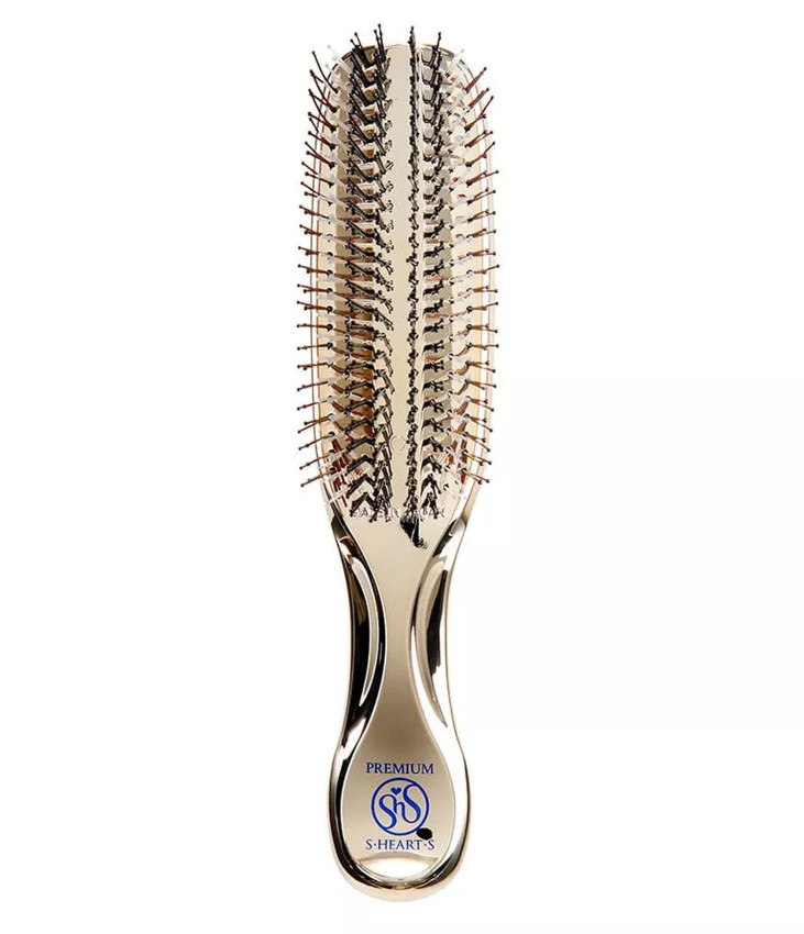 Масажна Щітка в Подарунковій Упаковці S-HEART-S Scalp Brush World Premium Long Box Gold
