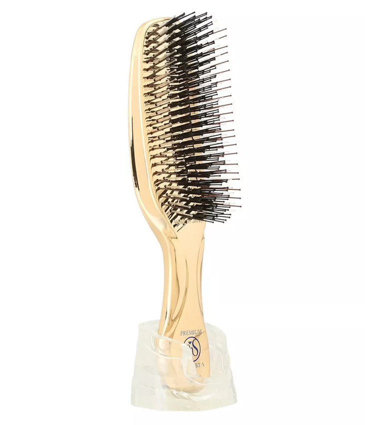 Масажна Щітка в Подарунковій Упаковці S-HEART-S Scalp Brush World Premium Long Box Gold