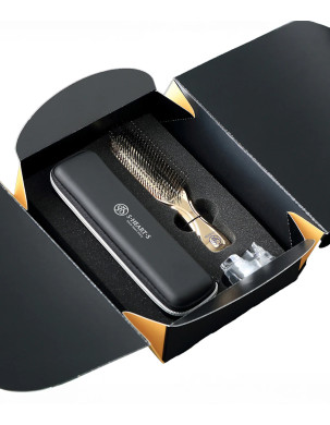 Масажна Щітка в Подарунковій Упаковці S-HEART-S Scalp Brush Premium Champagne Gold Long Gift Box