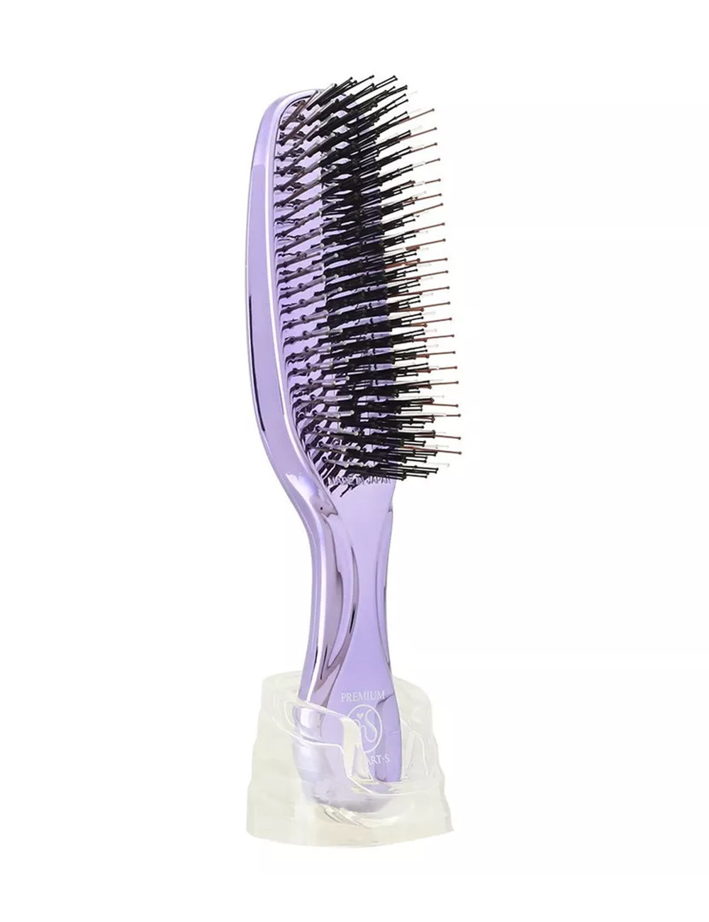 S-Heart-S Scalp Brush World Premium Long Purple Gift Box massage brush for hair and scalp 