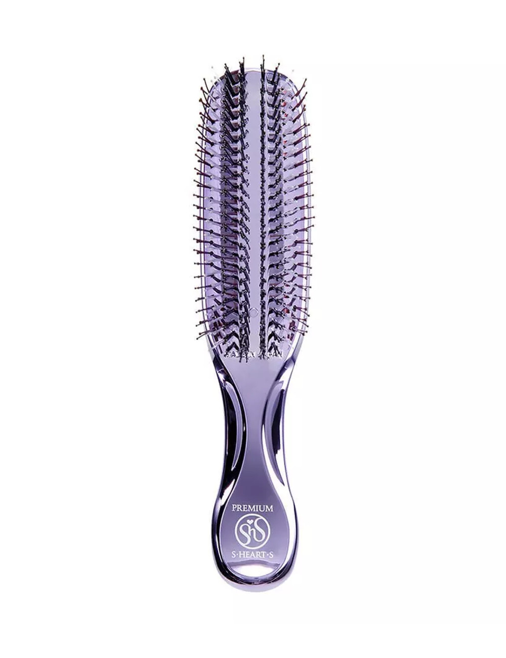 S-Heart-S Scalp Brush World Premium Long Purple Gift Box massage brush for hair and scalp 