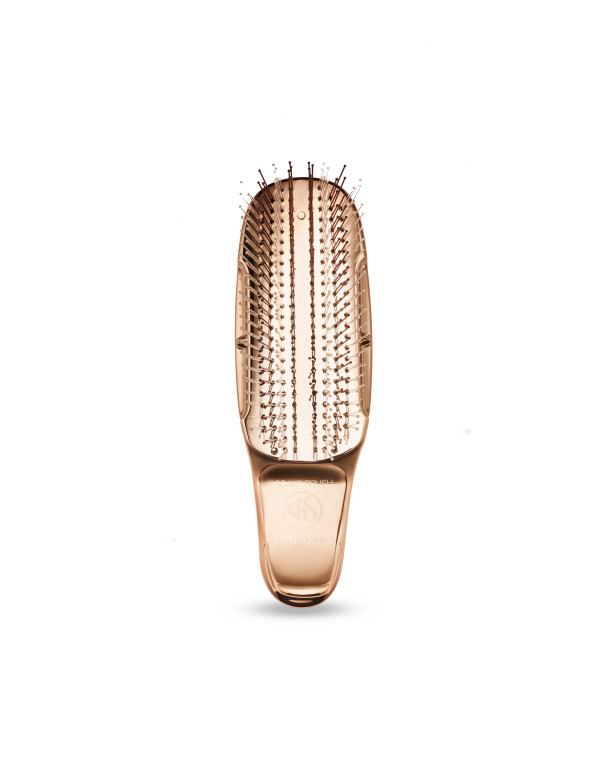 S-HEART-S Scalp Brush Premium Short Champagne Gold