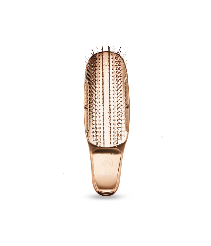 Масажна Щітка S-HEART-S Scalp Brush Premium Short Champagne Gold