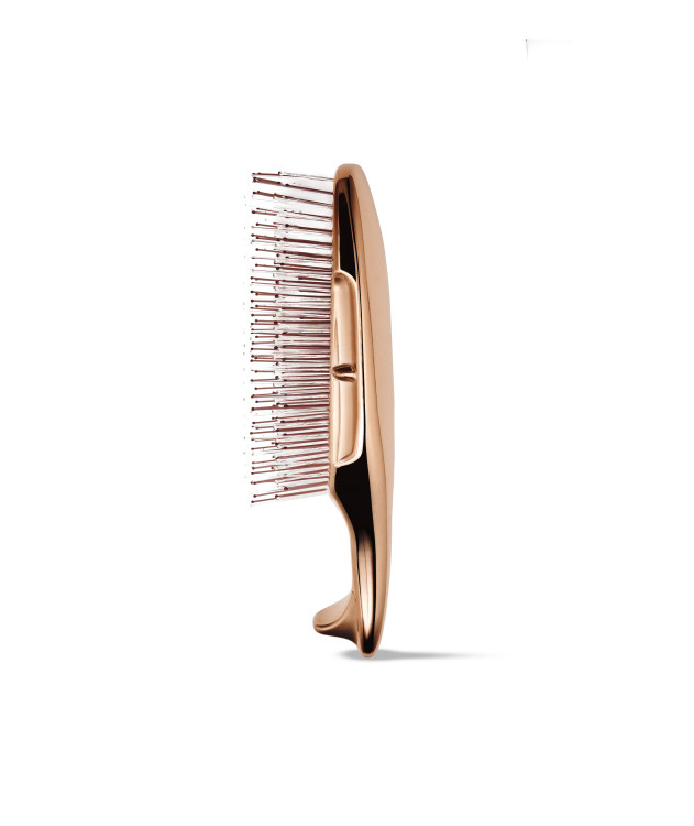 Масажна Щітка S-HEART-S Scalp Brush Premium Short Champagne Gold