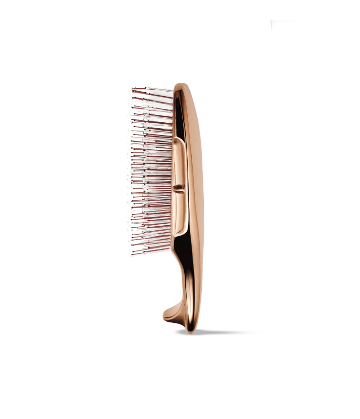 Масажна Щітка S-HEART-S Scalp Brush Premium Short Champagne Gold