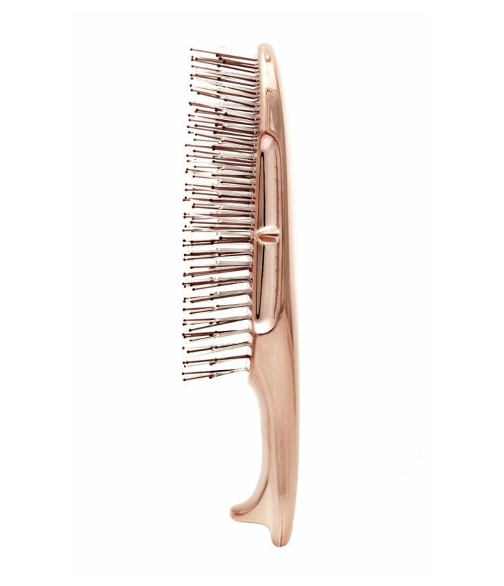 S-Heart-S Scalp Brush World Model Short Pink Gold
